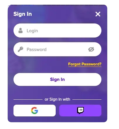 Login